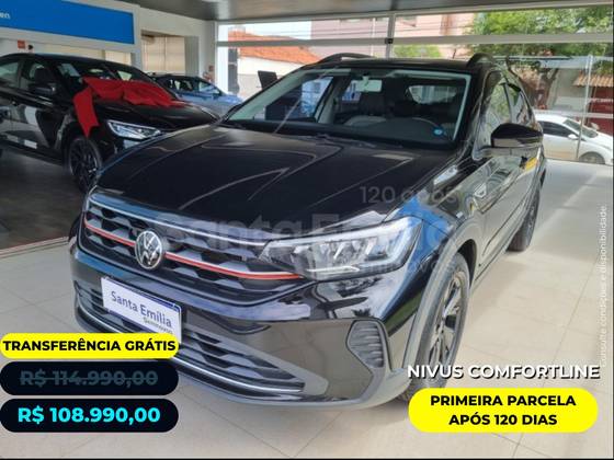 VOLKSWAGEN NIVUS 1.0 200 TSI TOTAL FLEX COMFORTLINE AUTOMÁTICO